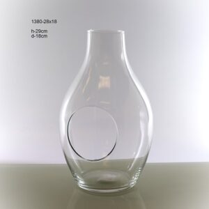 1380-29-18-BOTELLA TERARIO H:29 D:18CM-CORTE CALIENTE
